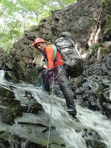 沢登り